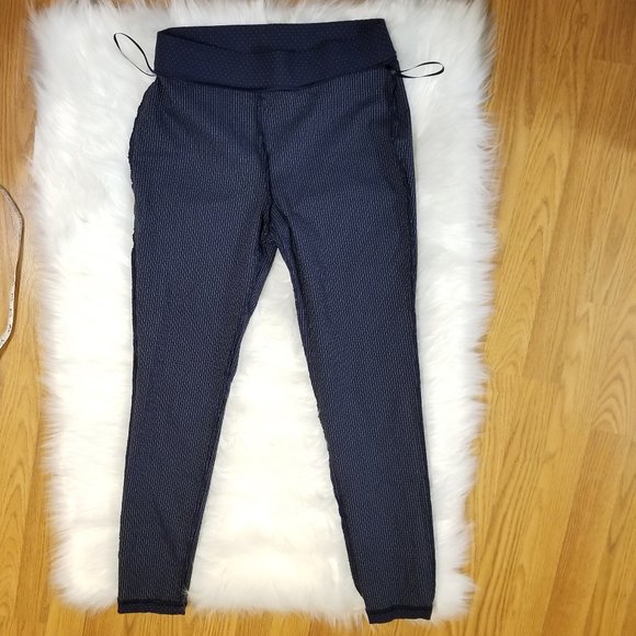 Tommy Hilfiger Women's Pull-on Mid-Rise Pants Navy/Polka Dot - Picture 10 of 12